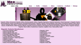 What Magtechassociates.com website looked like in 2017 (6 years ago)