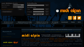 What Midi-alpin.at website looked like in 2017 (6 years ago)