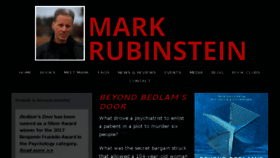 What Markrubinstein-author.com website looked like in 2017 (6 years ago)