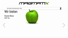 What Magmatix.de website looked like in 2017 (6 years ago)