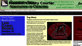What Madisoncountycourier.com website looked like in 2017 (6 years ago)
