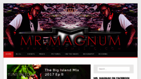 What Mrmagnummusic.com website looked like in 2017 (6 years ago)