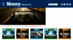 What Moneymediakit.com website looked like in 2017 (6 years ago)