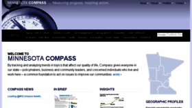 What Mncompass.org website looked like in 2017 (6 years ago)