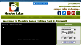 What Meadow-lakes.co.uk website looked like in 2017 (6 years ago)