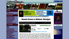 What Midlandnews.com website looked like in 2017 (6 years ago)