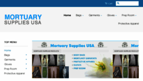 What Mortuarysuppliesusa.com website looked like in 2017 (6 years ago)