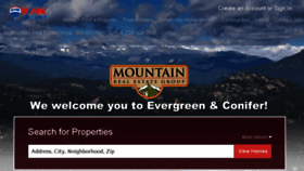 What Mountainrealestategroup.com website looked like in 2017 (6 years ago)