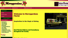What Merrygardens.net website looked like in 2017 (6 years ago)