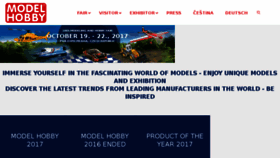 What Modelhobby.cz website looked like in 2017 (6 years ago)
