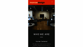 What Morrowdesign.net website looked like in 2017 (6 years ago)