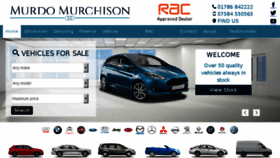 What Murdomurchison.co.uk website looked like in 2017 (6 years ago)