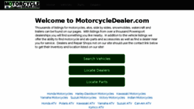 What Motorcycleinventory.com website looked like in 2017 (6 years ago)