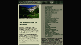 What Malhamdale.com website looked like in 2017 (6 years ago)