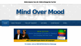 What Mindovermood.com website looked like in 2017 (6 years ago)