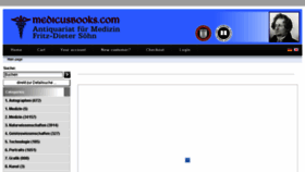 What Medicusbooks.com website looked like in 2017 (6 years ago)