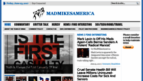 What Madmikesamerica.com website looked like in 2017 (6 years ago)