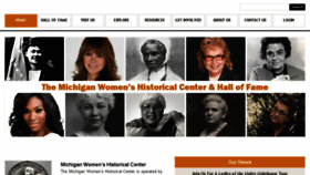 What Michiganwomen.org website looked like in 2017 (6 years ago)