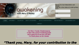 What Maryomalley.com website looked like in 2017 (6 years ago)