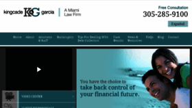 What Miamibankruptcy.com website looked like in 2017 (6 years ago)