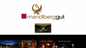 What Mandlberggut.com website looked like in 2017 (6 years ago)