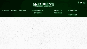 What Mcfaddenskc.com website looked like in 2017 (6 years ago)