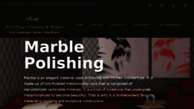 What Marblepolishing.net website looked like in 2017 (6 years ago)