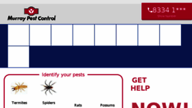 What Murraypestcontrol.com.au website looked like in 2017 (6 years ago)