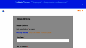 What Melkuinmovers.com website looked like in 2017 (6 years ago)