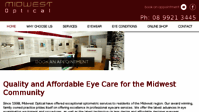 What Midwestoptical.com.au website looked like in 2017 (6 years ago)