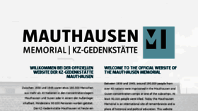 What Mauthausen-memorial.gv.at website looked like in 2017 (6 years ago)