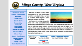What Mingocountywv.com website looked like in 2017 (6 years ago)