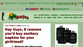 What Merjeo.com website looked like in 2017 (6 years ago)
