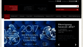 What Merrigong.com.au website looked like in 2017 (6 years ago)