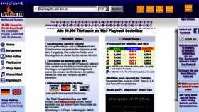 What Midiart.de website looked like in 2017 (6 years ago)