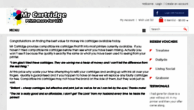 What Mrcartridge.co.nz website looked like in 2017 (6 years ago)