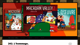 What Macadamvalley.com website looked like in 2017 (6 years ago)