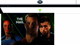 What M.foxsports.com.au website looked like in 2017 (6 years ago)