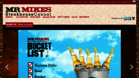 What Mrmikes.ca website looked like in 2017 (6 years ago)