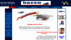 What Militarypartners.com website looked like in 2017 (6 years ago)