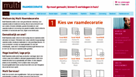 What Multiraamdecoratie.nl website looked like in 2017 (6 years ago)