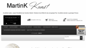 What Martink-kunst.de website looked like in 2017 (6 years ago)