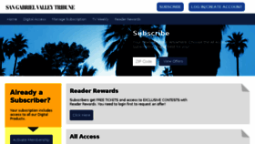 What Myaccount.sgvtribune.com website looked like in 2017 (6 years ago)