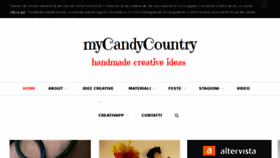 What Mycandycountry.it website looked like in 2017 (6 years ago)
