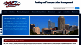 What Mclaurinparking.com website looked like in 2017 (6 years ago)