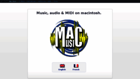 What Macmusic.org website looked like in 2017 (6 years ago)