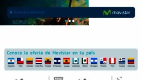 What Movistar.com website looked like in 2017 (6 years ago)