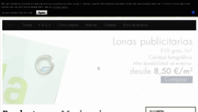 What Masbanderas.com website looked like in 2017 (6 years ago)