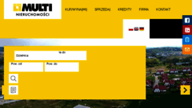 What Multinieruchomosci.pl website looked like in 2017 (6 years ago)