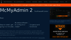 What Mcmyadmin.com website looked like in 2017 (6 years ago)